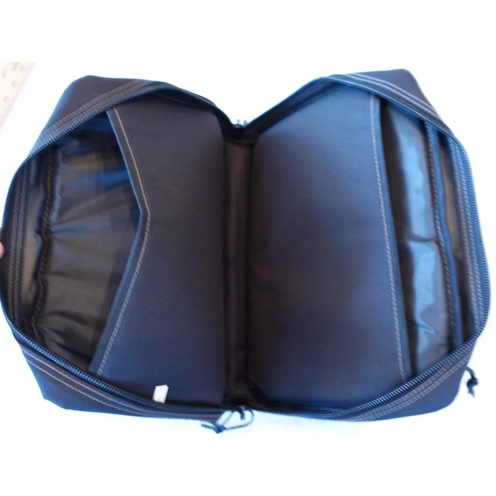GL0CK Perfection OEM Soft Padded Range Bag Holds 2-3 Pistols & Ammo Black NWT
